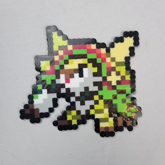Chesnaught Menu Icon Perler Bead Pixel Art - Picture 1 of 2